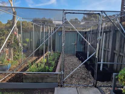 Garden Net Frame Systems and Netting Covers