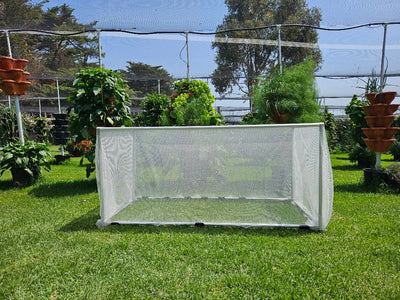 Vegetable Net Frame Custom Flat Roof with base frame