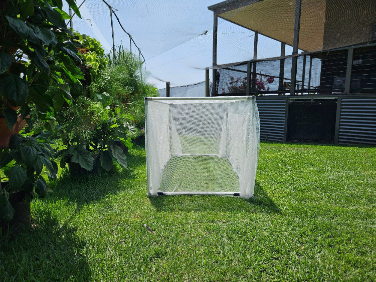 Vegetable Net Frame Custom Flat Roof with base frame