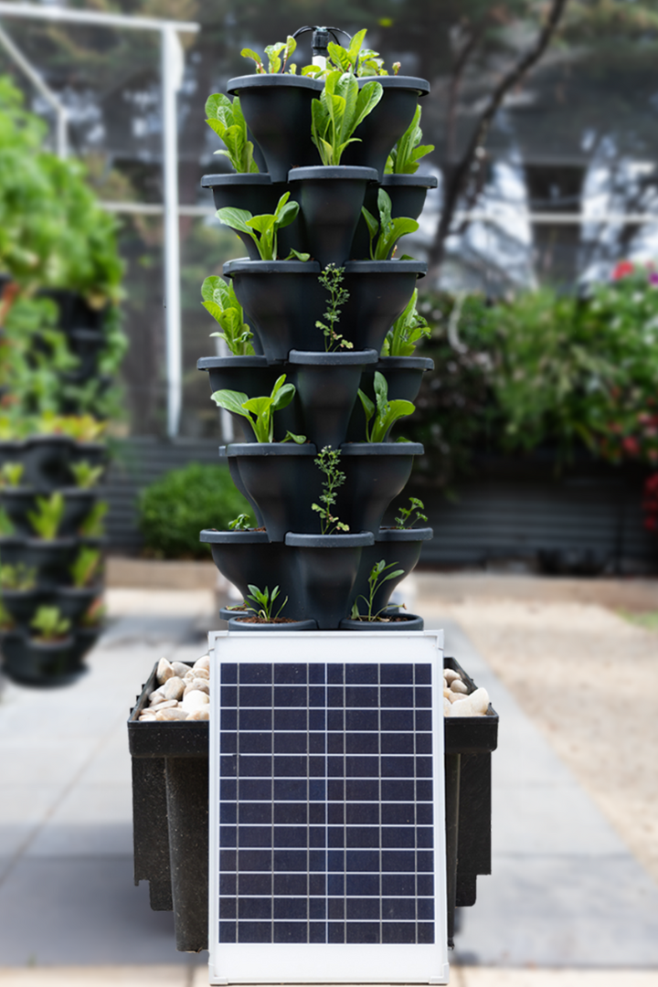 Solar Eco Farm - 7 Tier Large 42.5 cm Planters